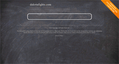 Desktop Screenshot of dakotafights.com